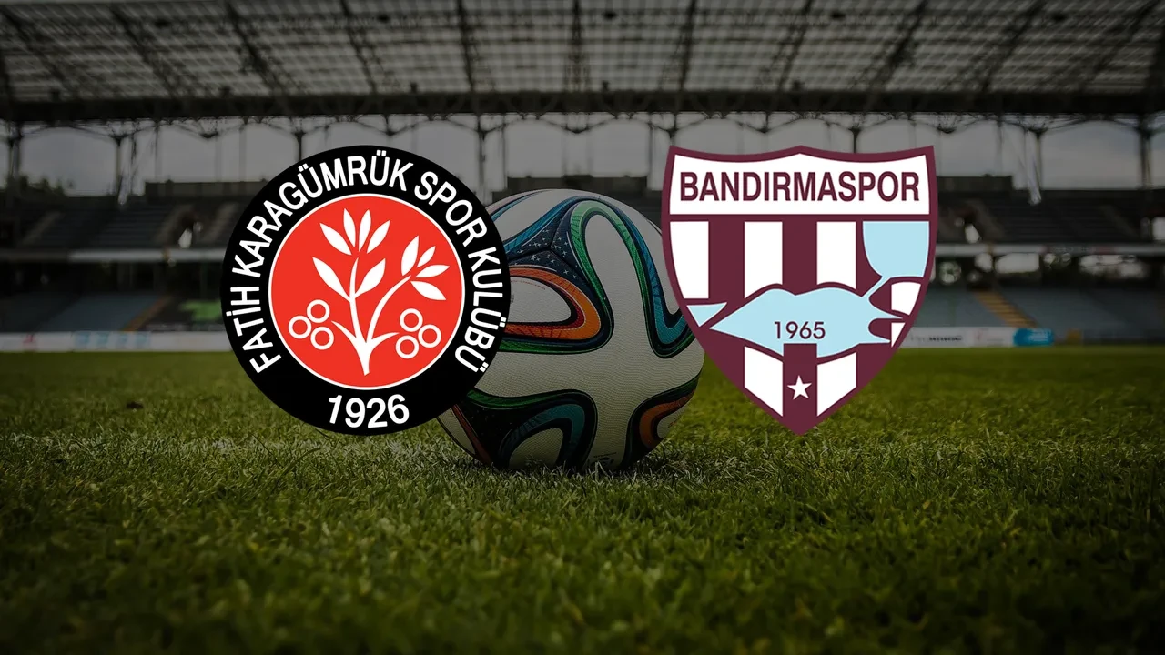 Karagümrük Bandırmaspor maçı hangi kanalda? Şifresiz canlı yayınlanacak