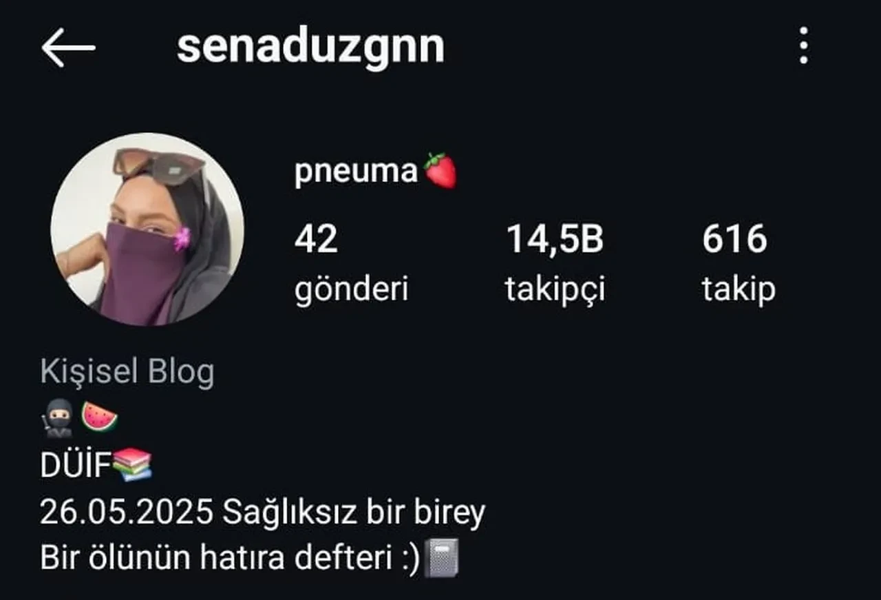 Sena Düzgün intiharı