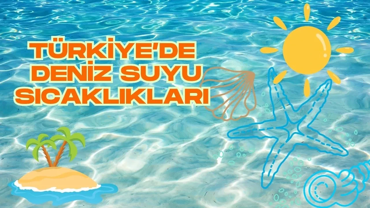 Yaz geldi, deniz sıcaklıkları arttı! Türkiye'de güncel deniz sıcaklıkları belli oldu