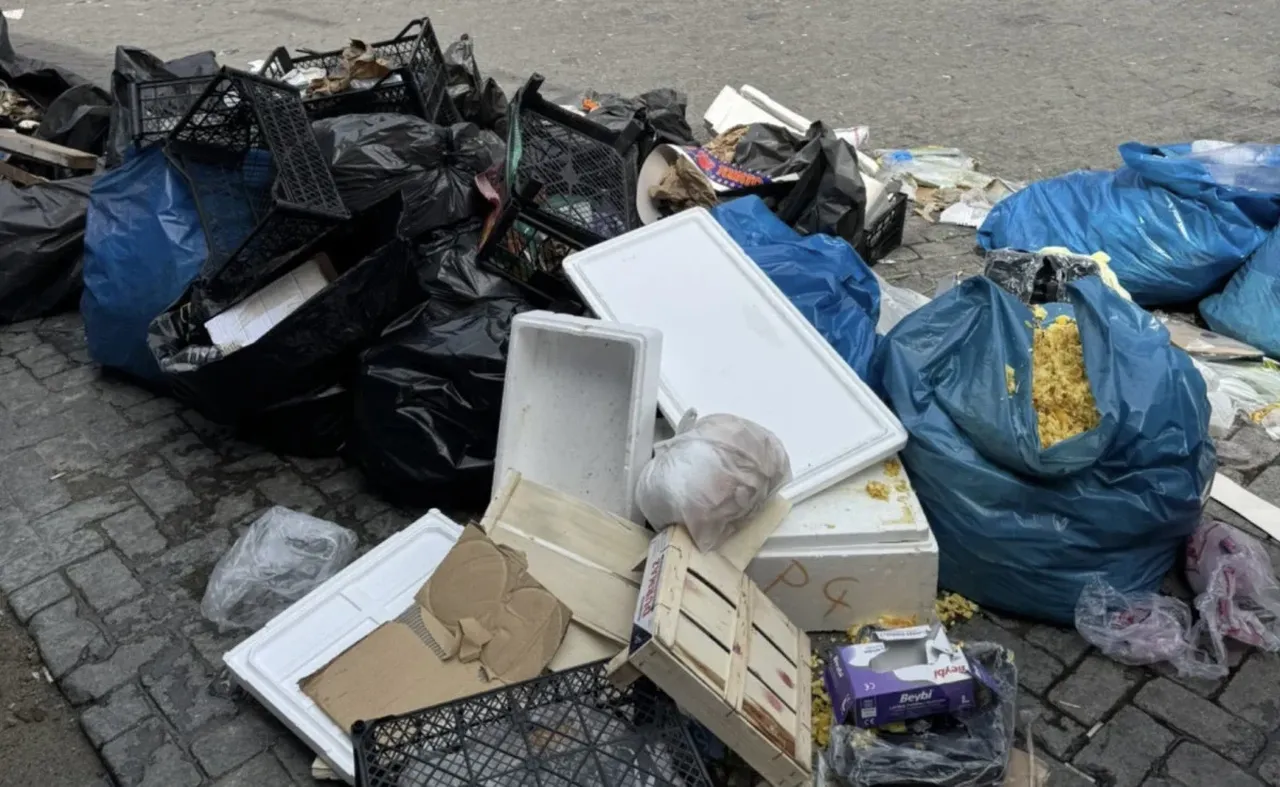 Beşiktaş'ta toplanmayan çöpler vatandaşları bezdirdi! 'Biz artık bu işten bıktık' 