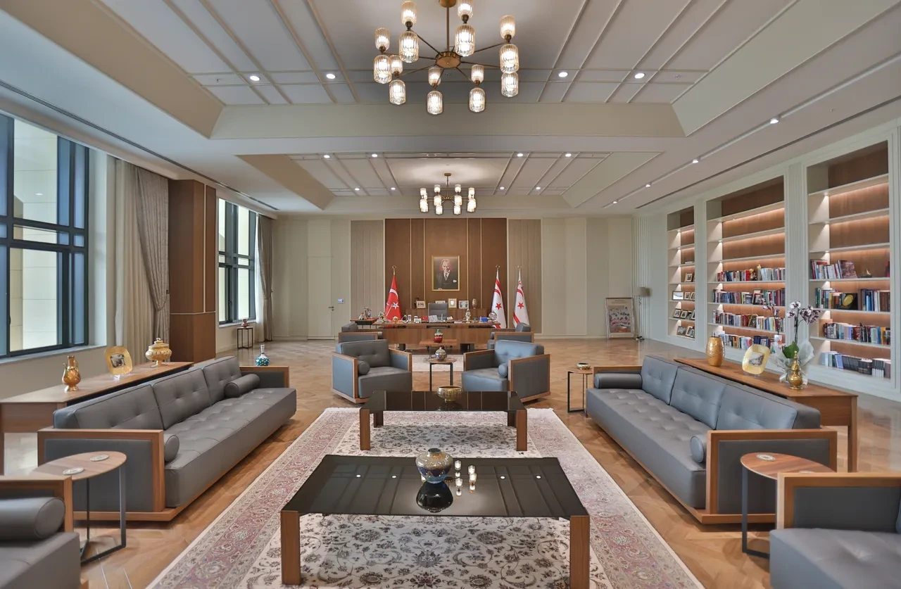 KKTC'nin yeni simgesi olacak! Cumhurbaşkanlığı Yerleşkesi hizmete açılıyor