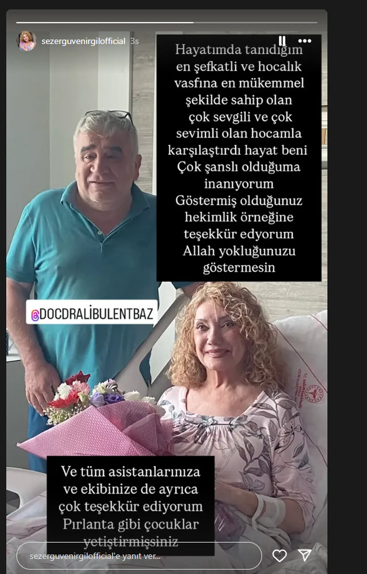 Bücür Cadı'nın Şehriye'si Sezer Güvenirgil'in sağlık sorunu yaşadığı ortaya çıktı