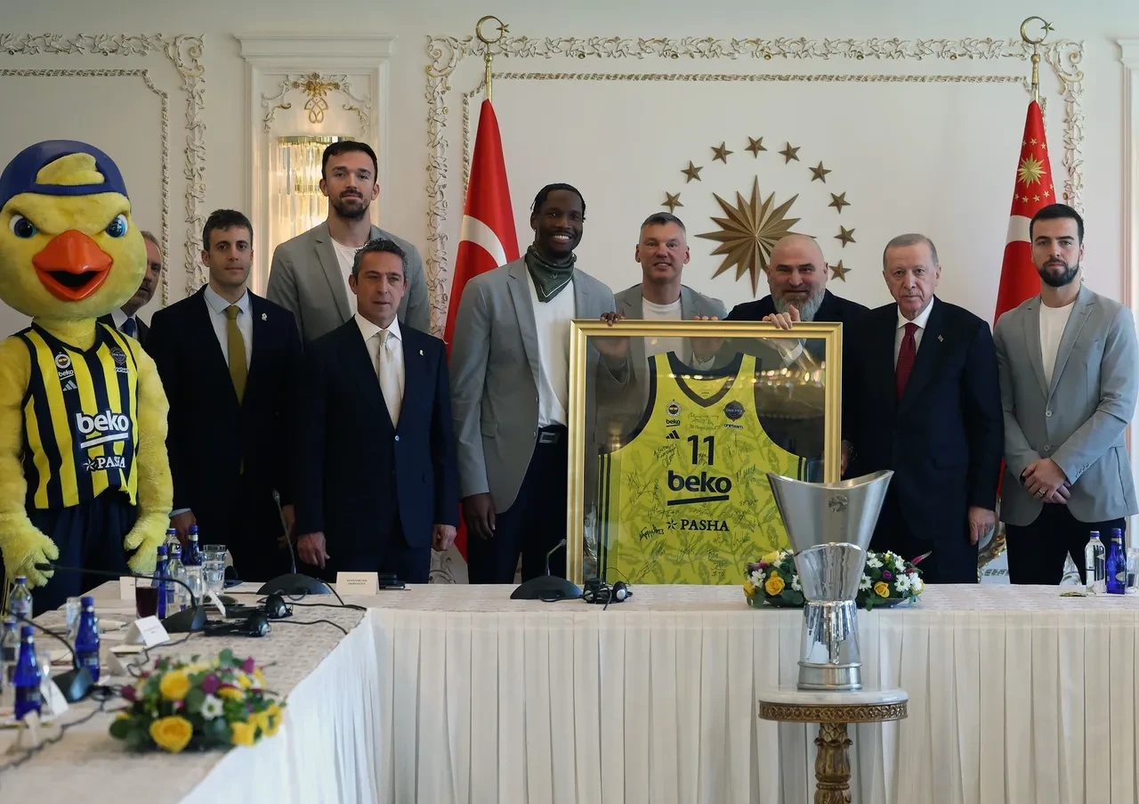 Euroleague zaferi sonrası Fenerbahçe Beko Cumhurbaşkanı Erdoğan’ın konuğu oldu