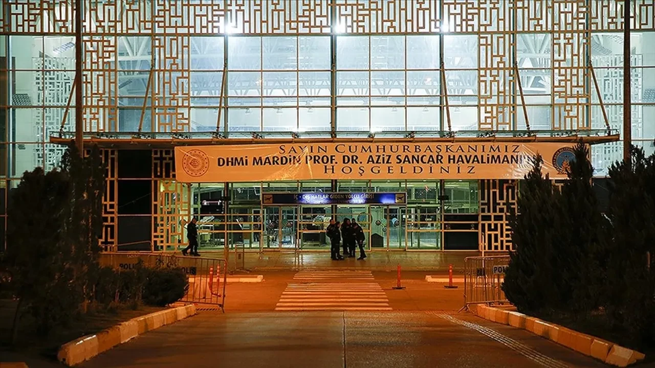 Mardin Prof. Dr. Aziz Sancar Havalimanı uluslararası uçuşlara açıldı