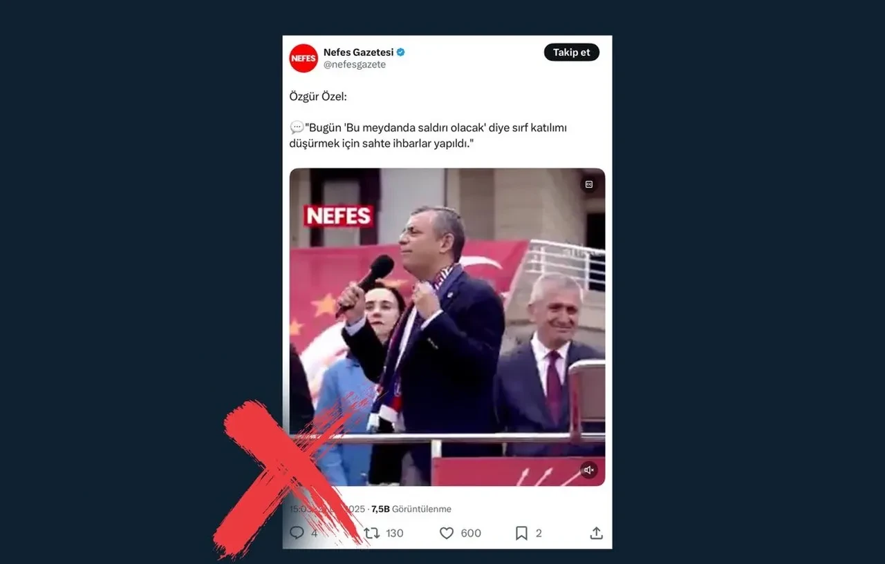 CHP mitingine saldırı iddiası! Özgür Özel konuştu, cevap gecikmedi