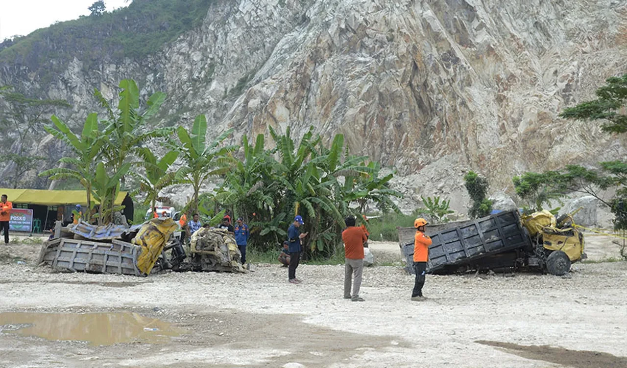 Endonezya'da taş ocağında facia! Çok sayıda ölü ve yaralı var