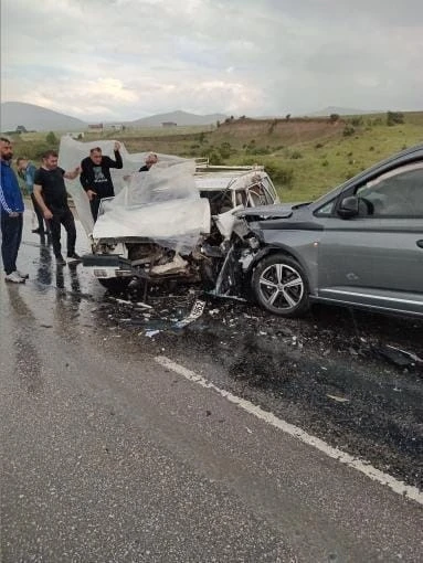 Çubuk’ta feci kaza! Bir ölü, bir yaralı