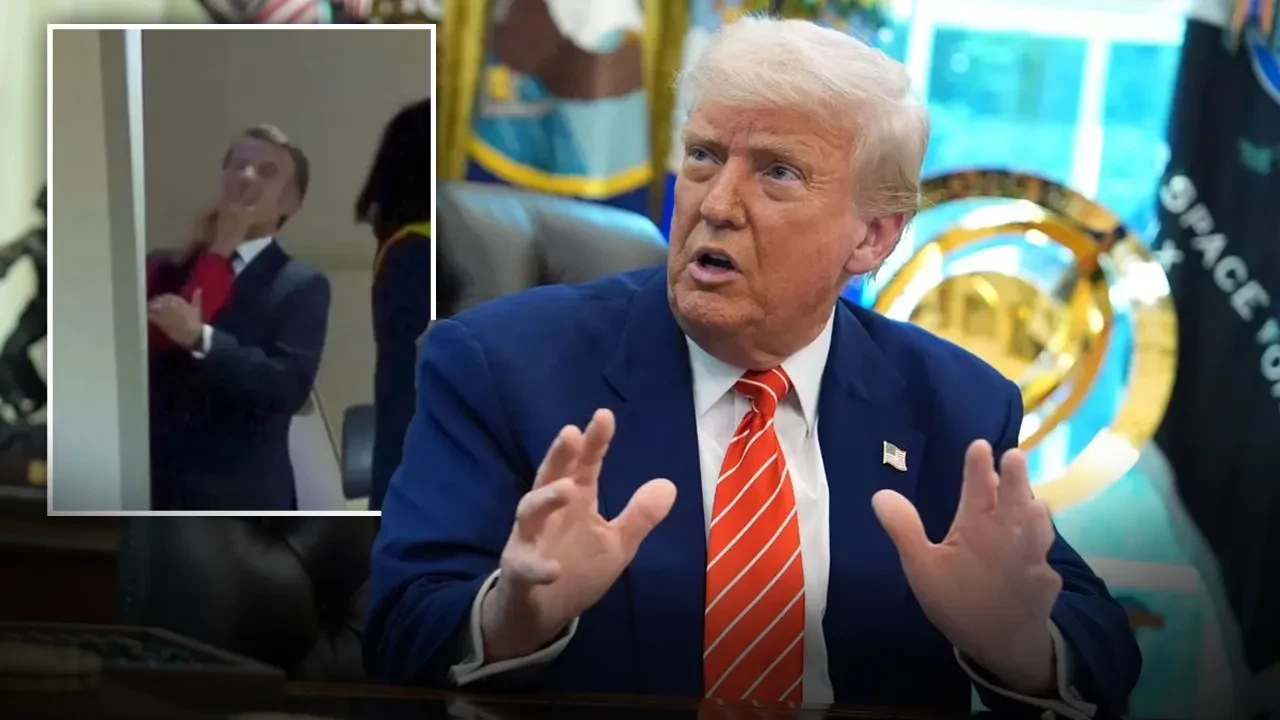 Tokat yiyen Macron'a Trump'tan evlilik tavsiyesi: 'Kapını kapalı tut' 
