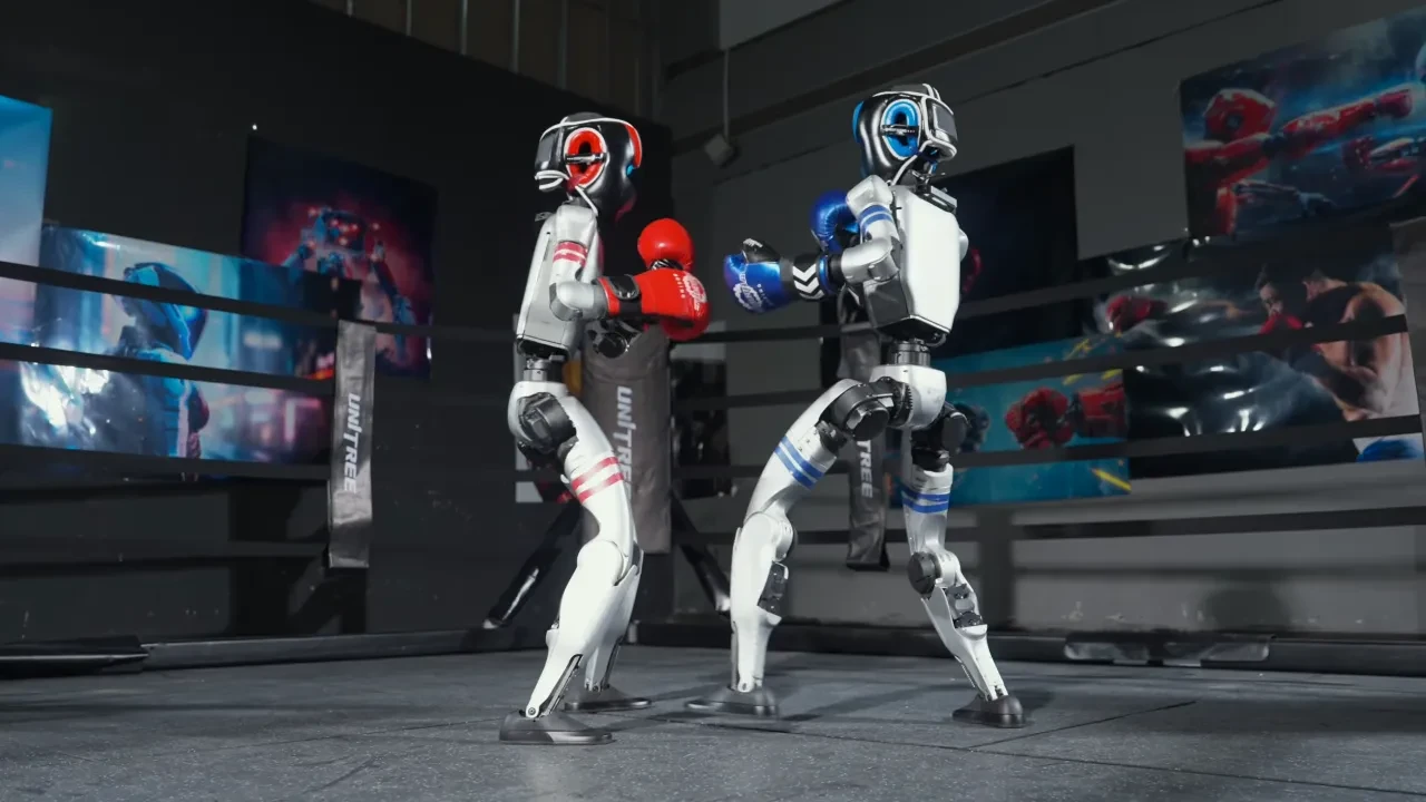Filmdi gerçek oluyor! Dünyanın ilk robot boks maçında demir yumruklar konuşacak