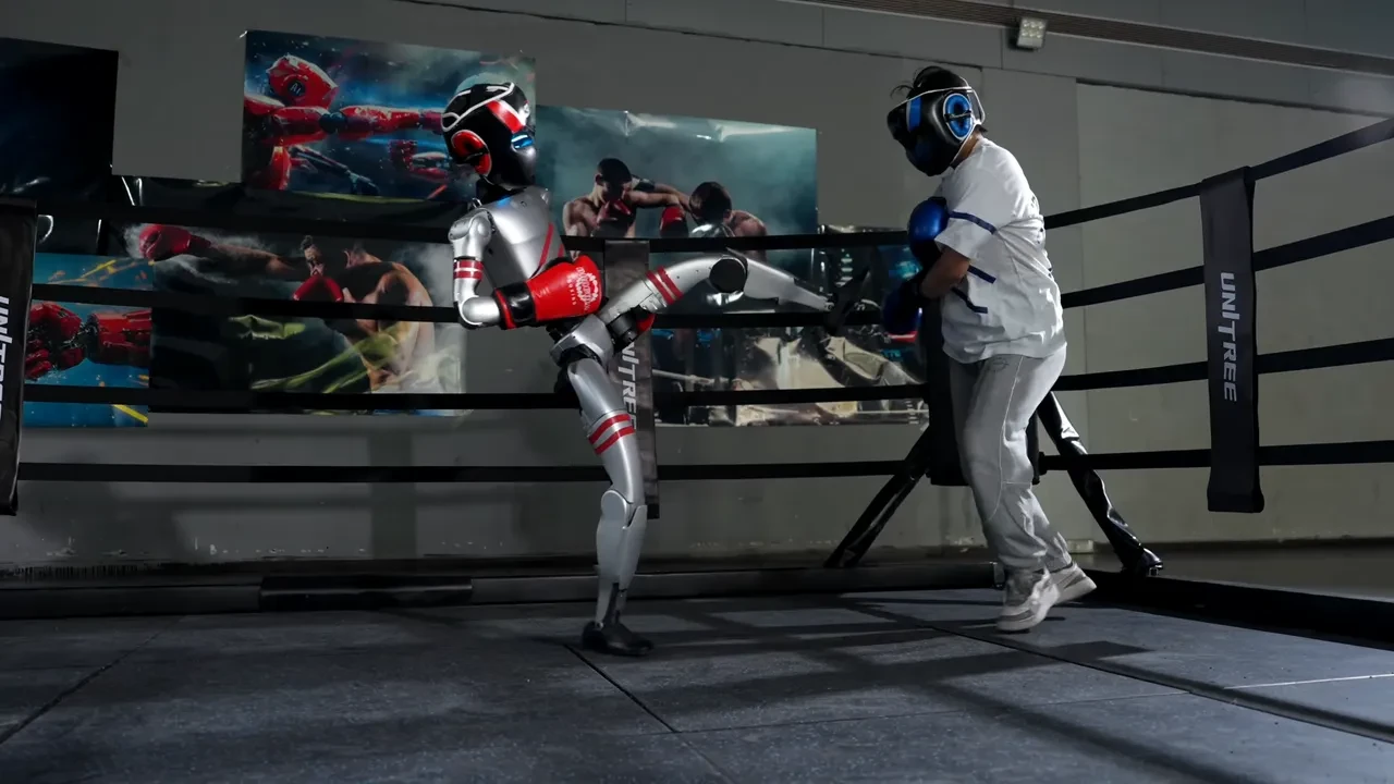 Filmdi gerçek oluyor! Dünyanın ilk robot boks maçında demir yumruklar konuşacak