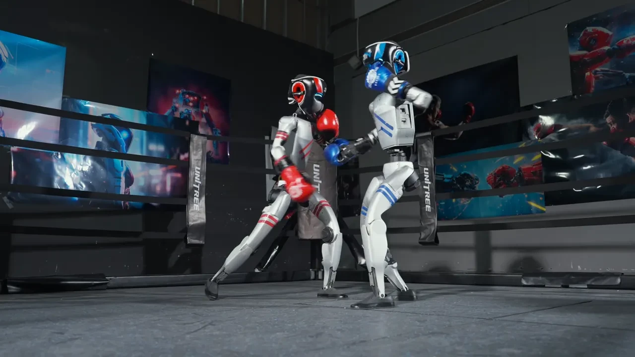 Filmdi gerçek oluyor! Dünyanın ilk robot boks maçında demir yumruklar konuşacak