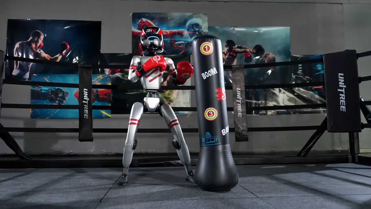 Filmdi gerçek oluyor! Dünyanın ilk robot boks maçında demir yumruklar konuşacak