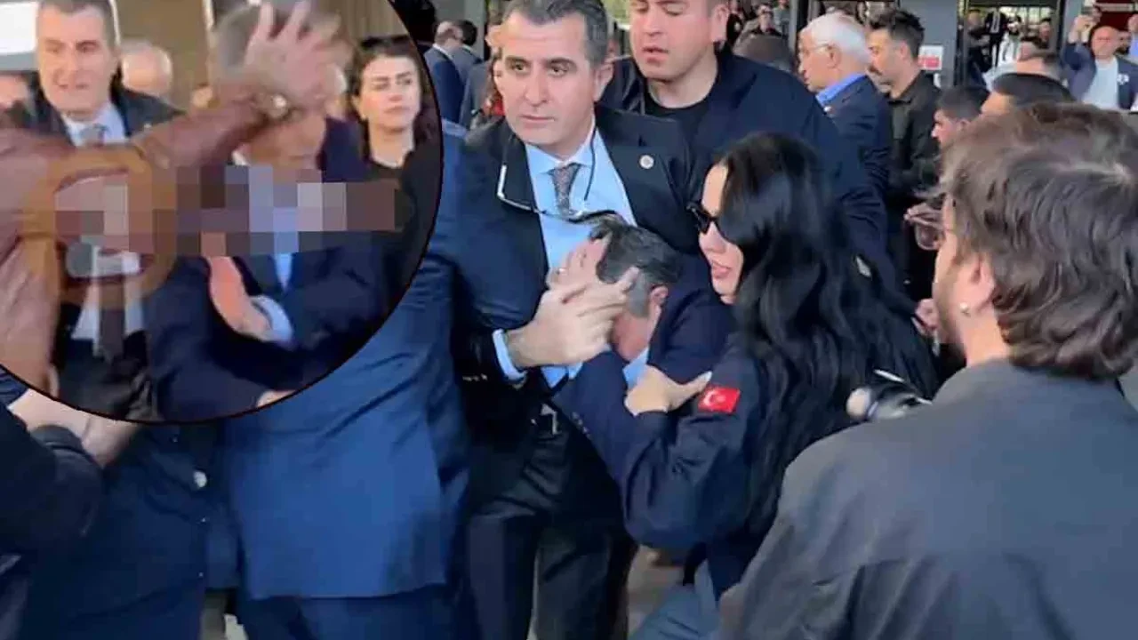 Özgür Özel'e tokatlı saldırı! Siyasilerden peş peşe tepki