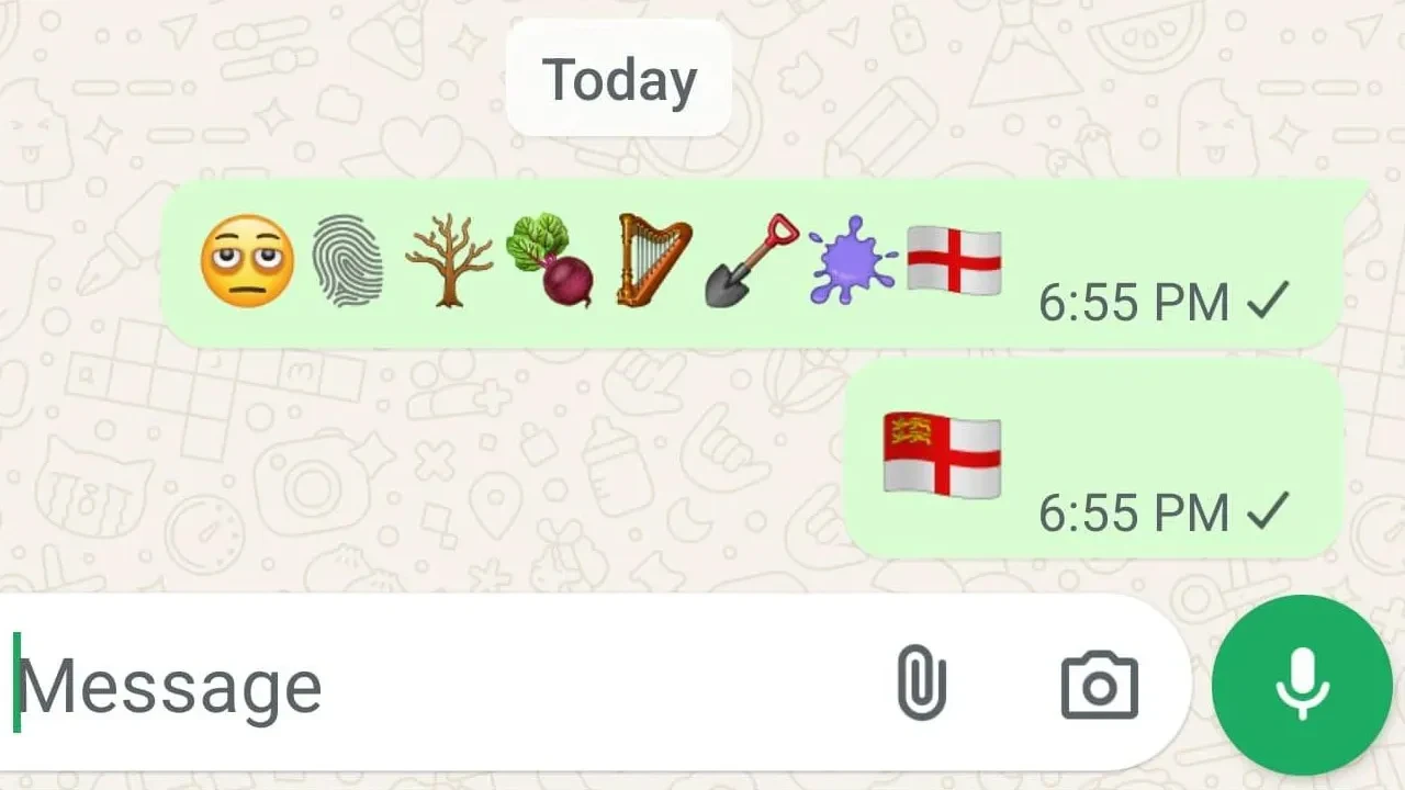 WhatsApp'a yepyeni emojiler yolda! İşte ilk ekran görüntüsü