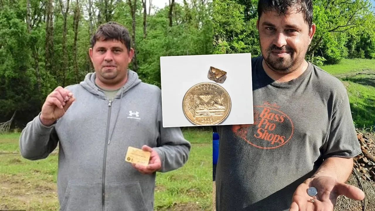 Bu parktan adeta elmas fışkırıyor! Çöp zannetti hazine buldu