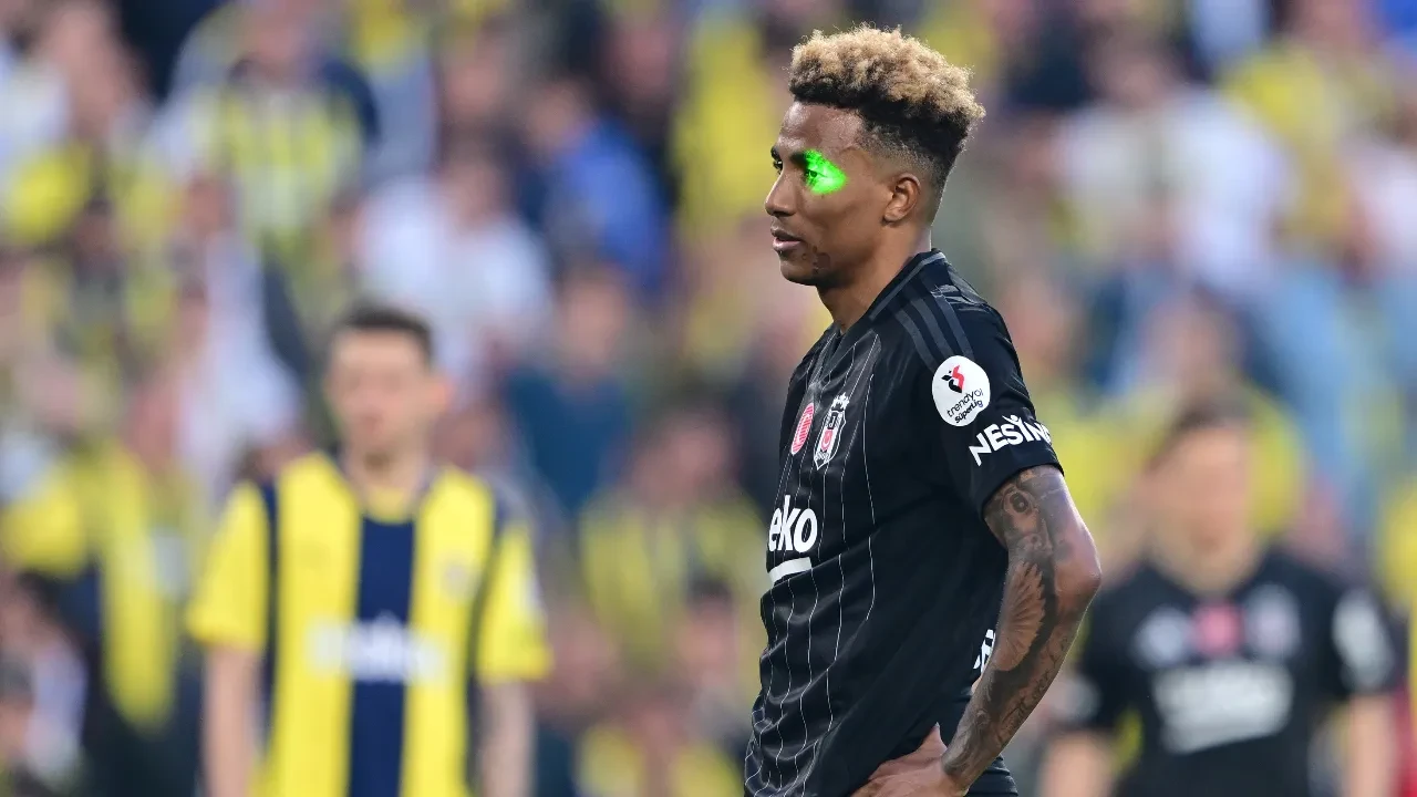 Gedson penaltıyı kaçırmıştı... Gözüne lazer tutan taraftar gözaltına alındı