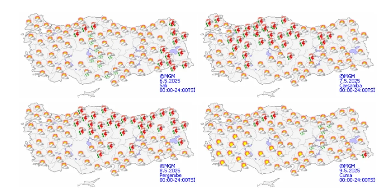 6 Mayıs hava durumu | Bunaltıcı sıcaklar başlıyor! Meteoroloji tarih verdi