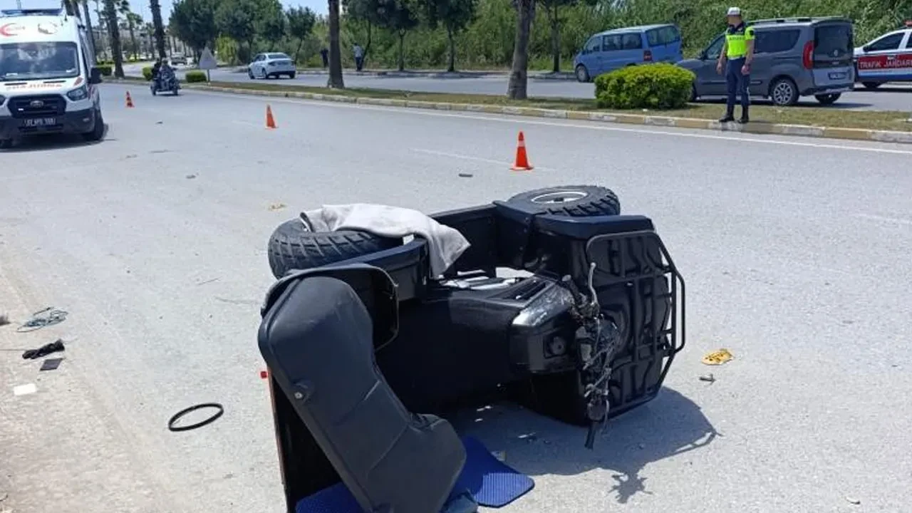 Antalya'da ATV faciası! 2 arkadaş feci şekilde can verdi