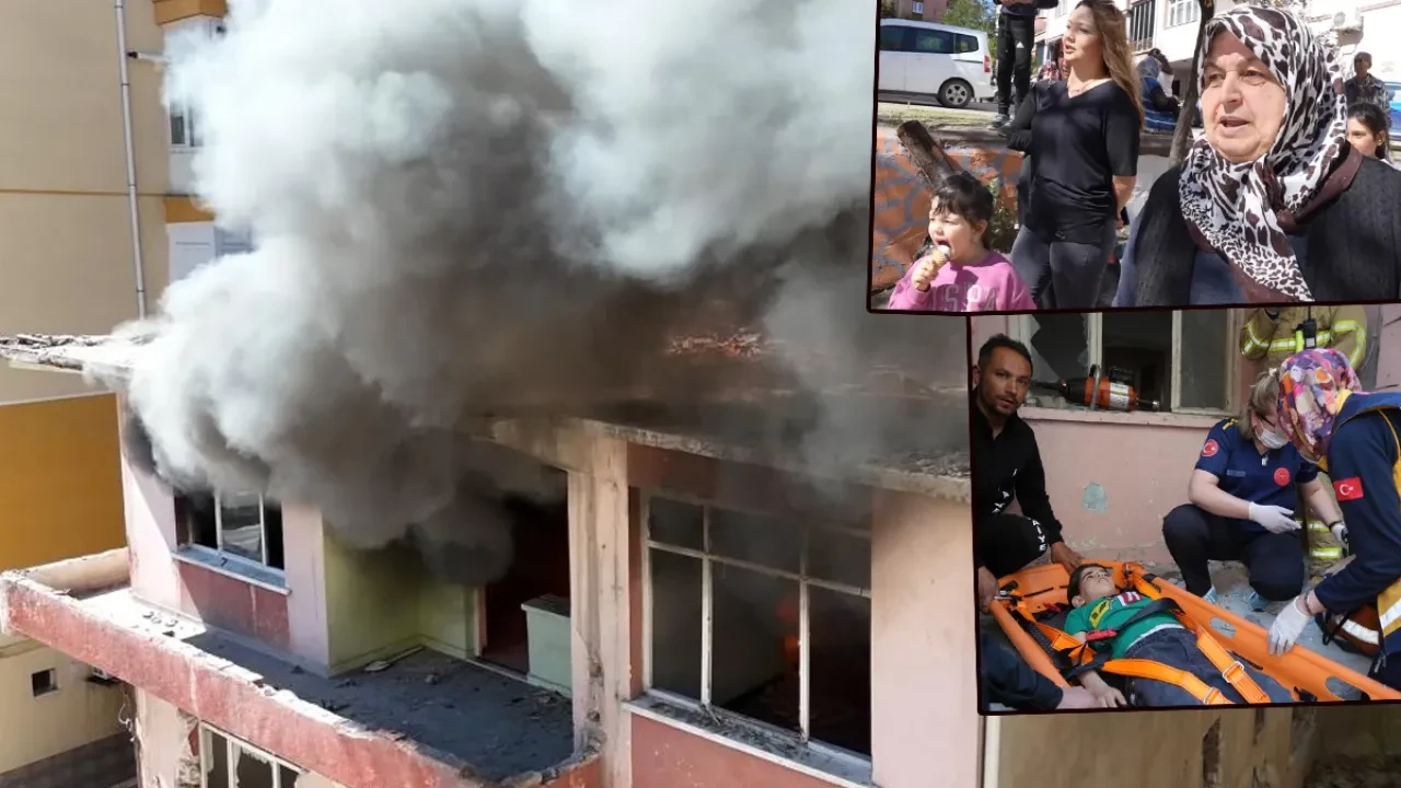 Habersiz tatbikat mahallelinin yüreğini ağzına getirdi: Enkazda çocuk var sandılar