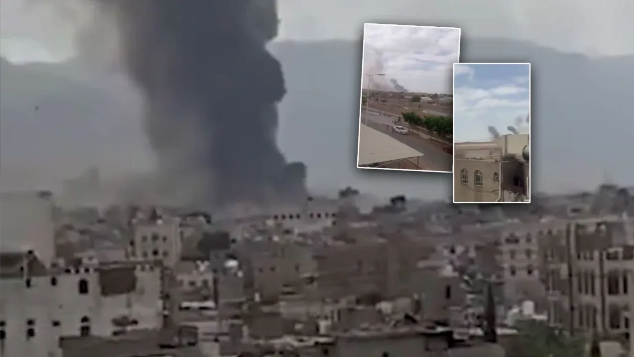 İsrail, Yemen'e uyarısının ardından bomba yağdırdı!