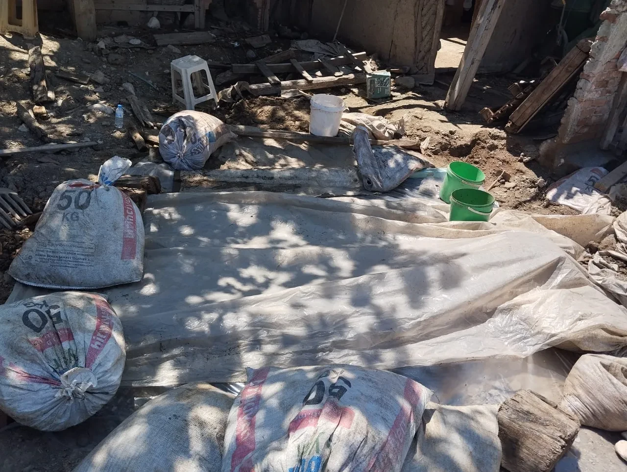 2000 yıllık Roma mozaiği torba ile gizlendi! Bulunduğu yer şaşkına çevirdi