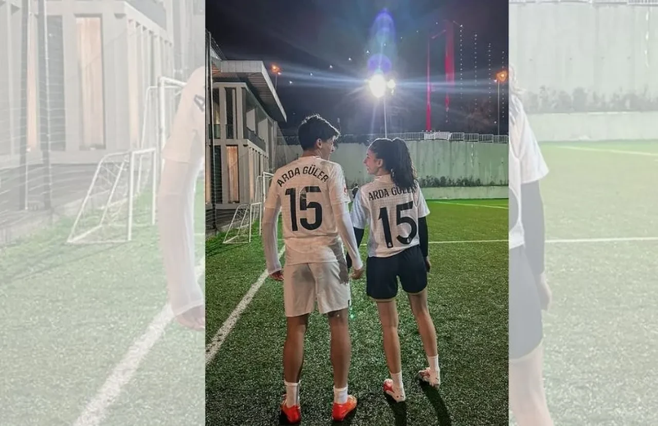 Arda Güler kız arkadaşı Duru Nayman'ı paylaştı, sosyal medya yıkıldı