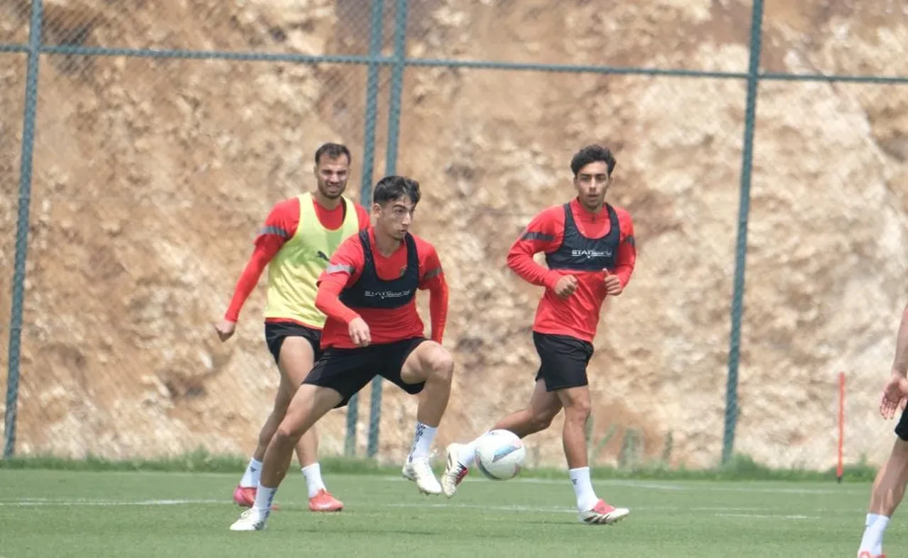Atakaş Hatayspor, Göztepe maçı hazırlıklarına devam etti
