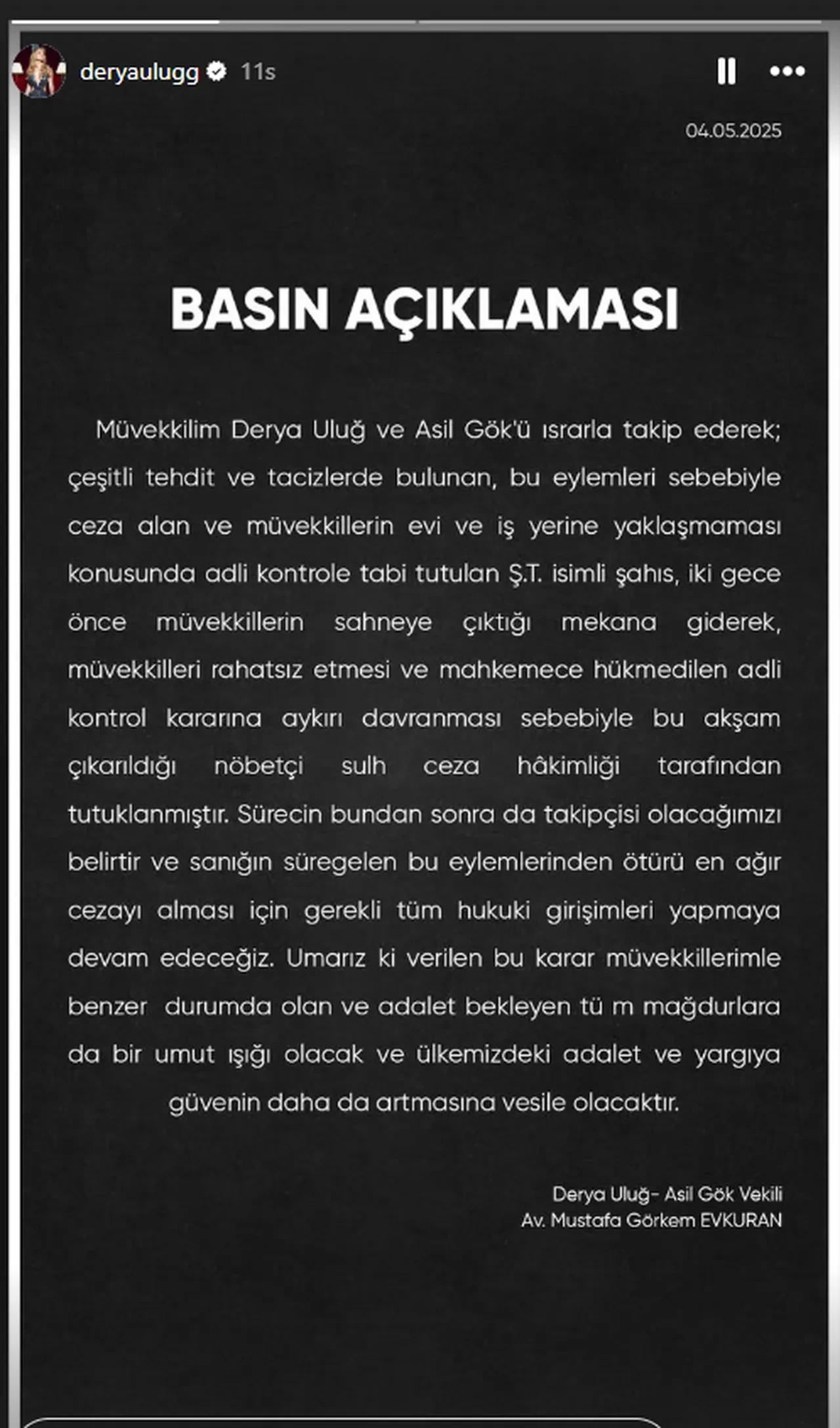 Derya Uluğ 'Artık susmayacağım' dedi! Tacizci hakkında karar verildi