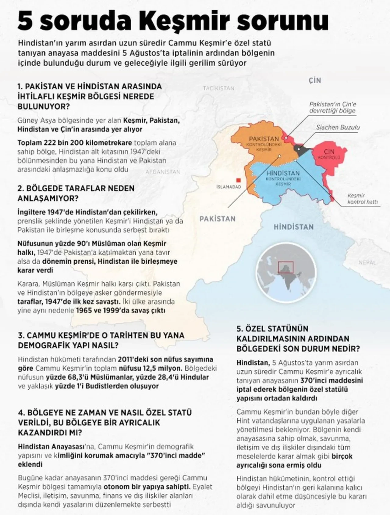 Hindistan - Pakistan savaşı tüm dengeleri sarstı! Nükleer iki güç karşı karşıya