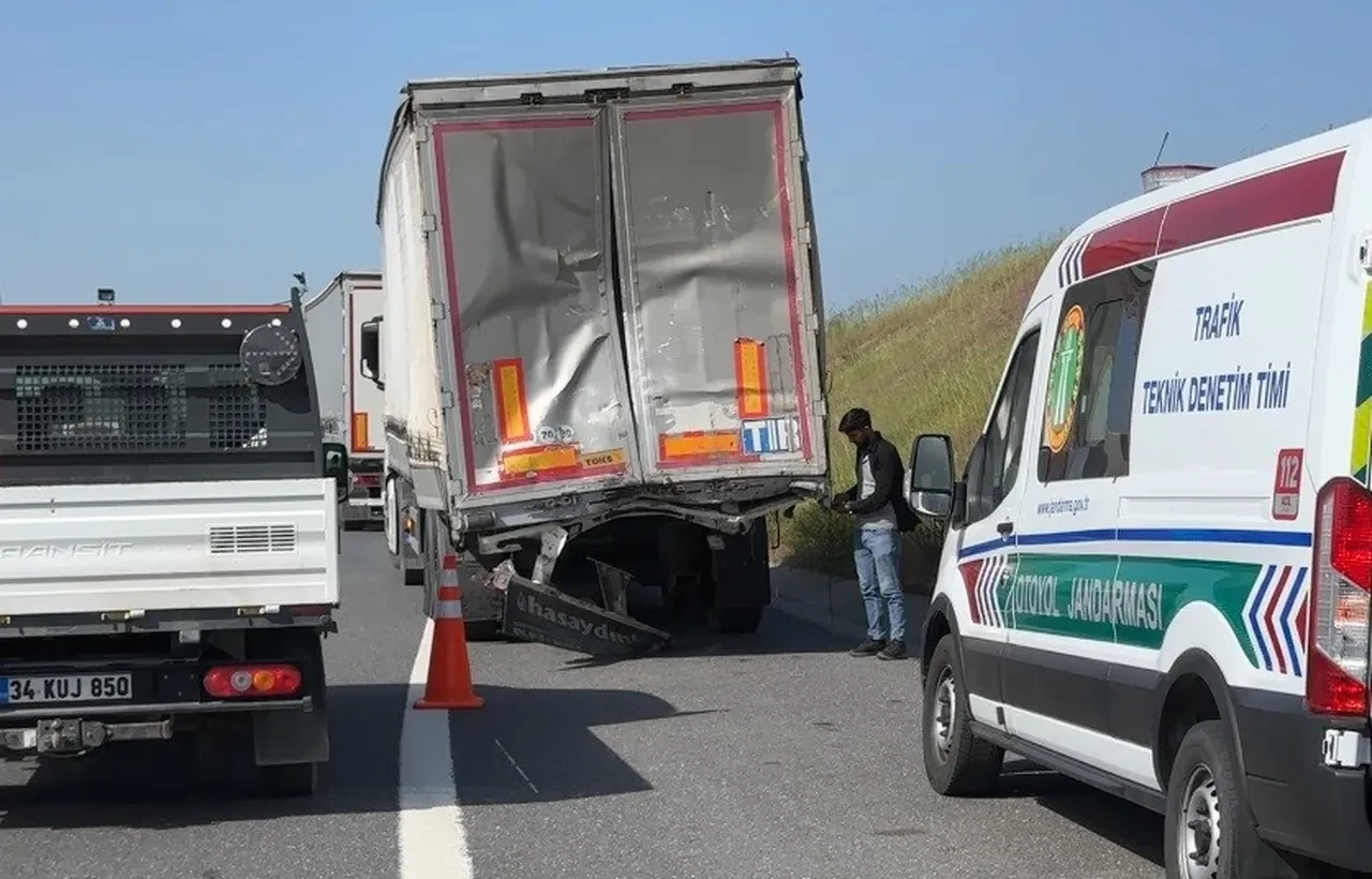 Kuzey Marmara Otoyolu’nda kaza: 1 ağır yaralı