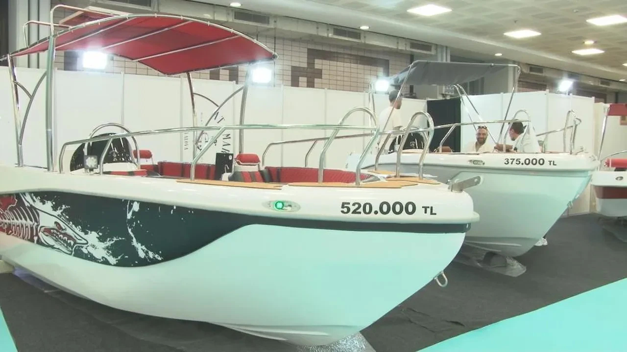 Milyonluk tekneler sergilendi: Görenler hayran kaldı