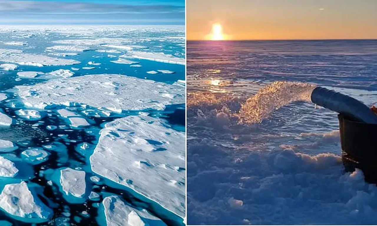 Bilim insanları kuzey kutbunu dondurarak iklim değişikliğini durdurmayı amaçlıyor