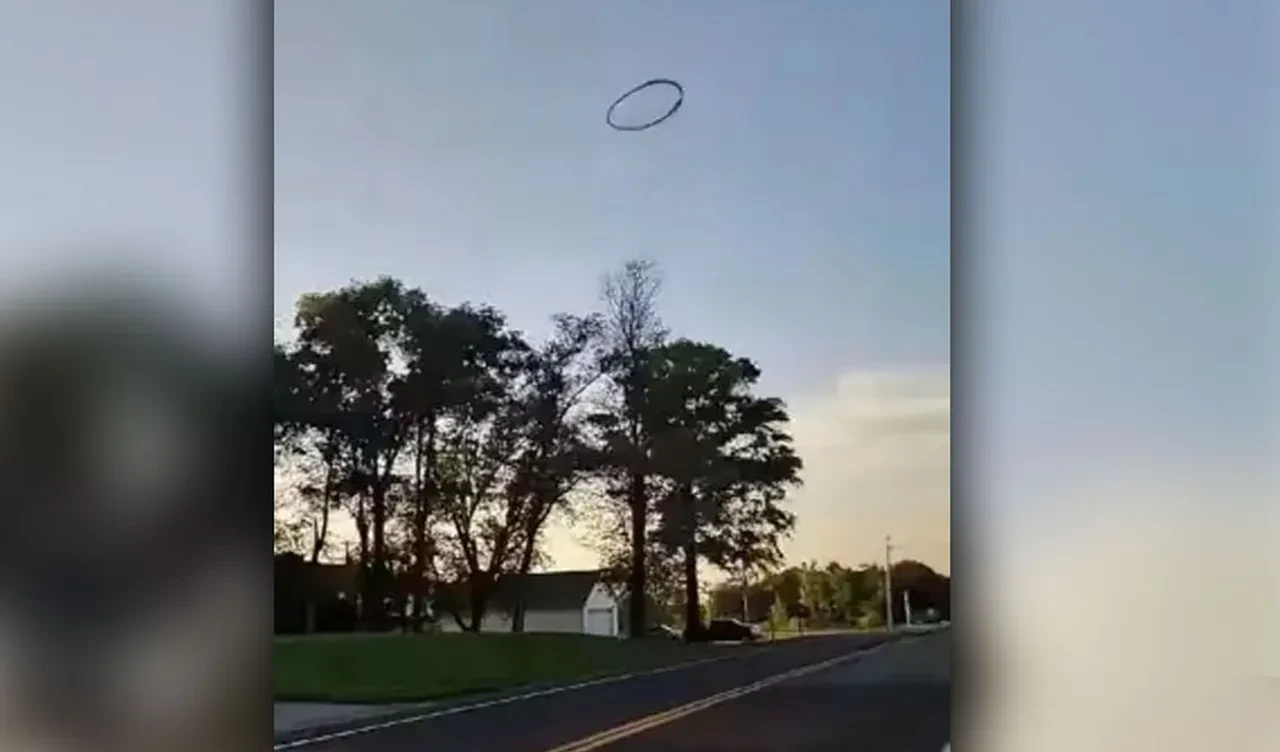 Havada beliren siyah halka herkesi endişelendirdi! Gerçek ortaya çıktı