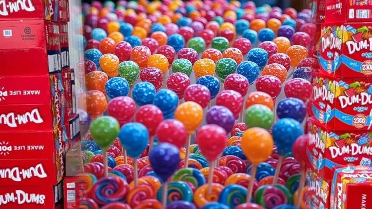 Kapısında 70 bin tane lolipop görünce neye uğradığını şaşırdı! Gizem kısa sürede çözüldü