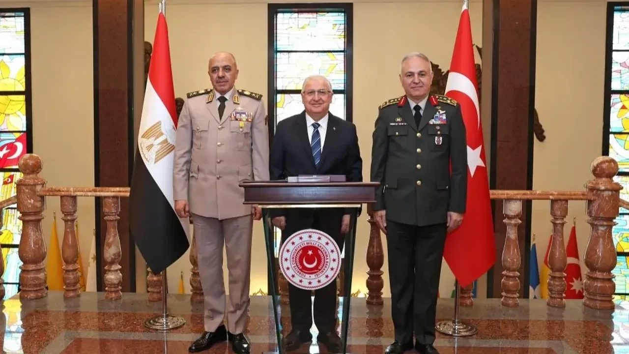 Mısır Genelkurmay Başkanı Khalifa, Genelkurmay Başkanı Güler'i ziyaret etti!