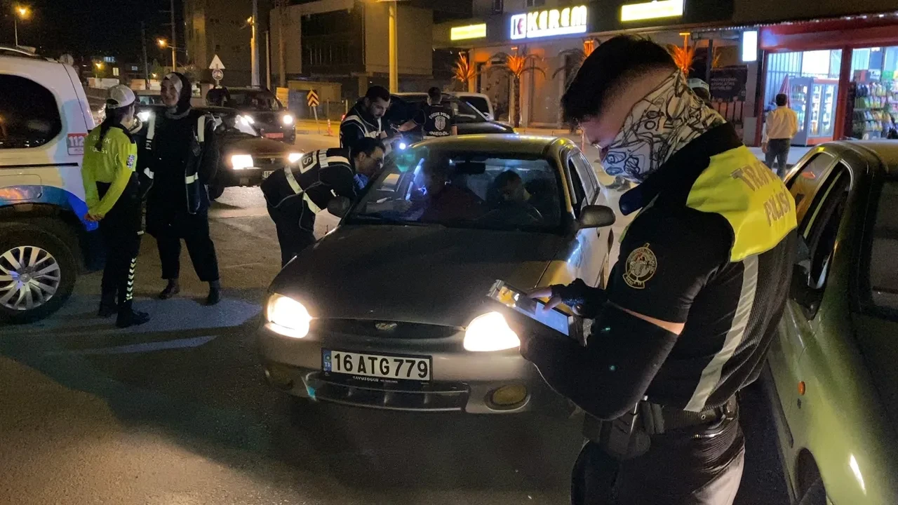 Bursa İnegöl'de 150 polis ile büyük uygulama