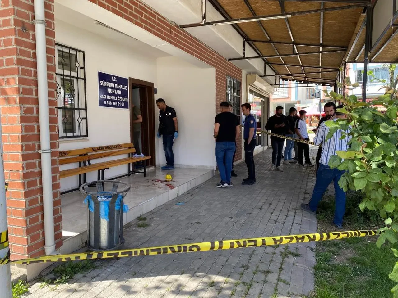 Elazığ’da muhtar silahlı saldırıda yaralandı