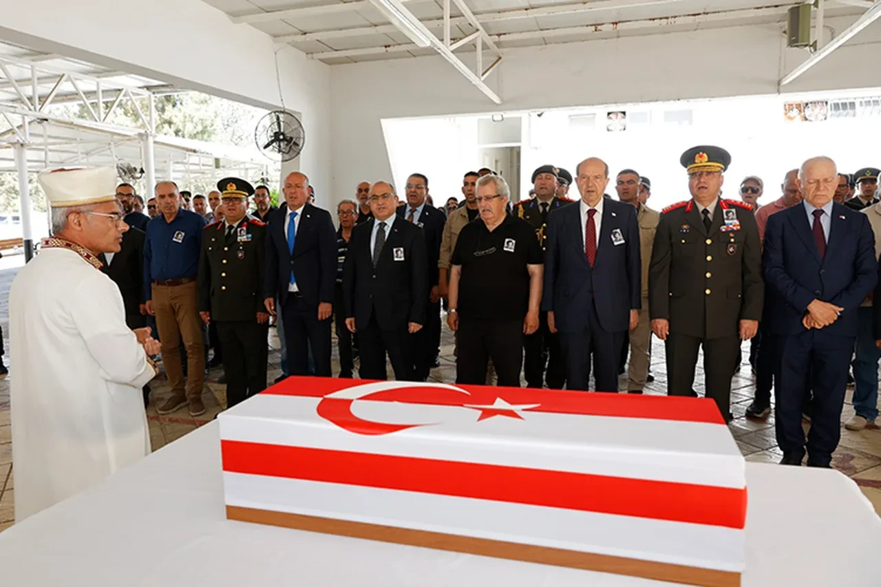 Kayıp şehit Ayşe Ramadan'ın naaşı 51 yıl sonra bulunarak KKTC'de defnedildi