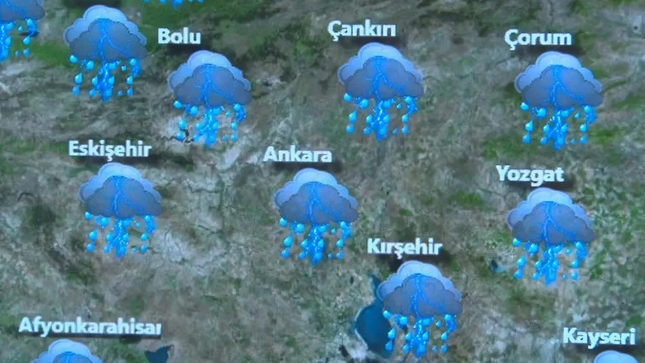 Meteorolojiden kuvvetli yağış ve rüzgar uyarısı