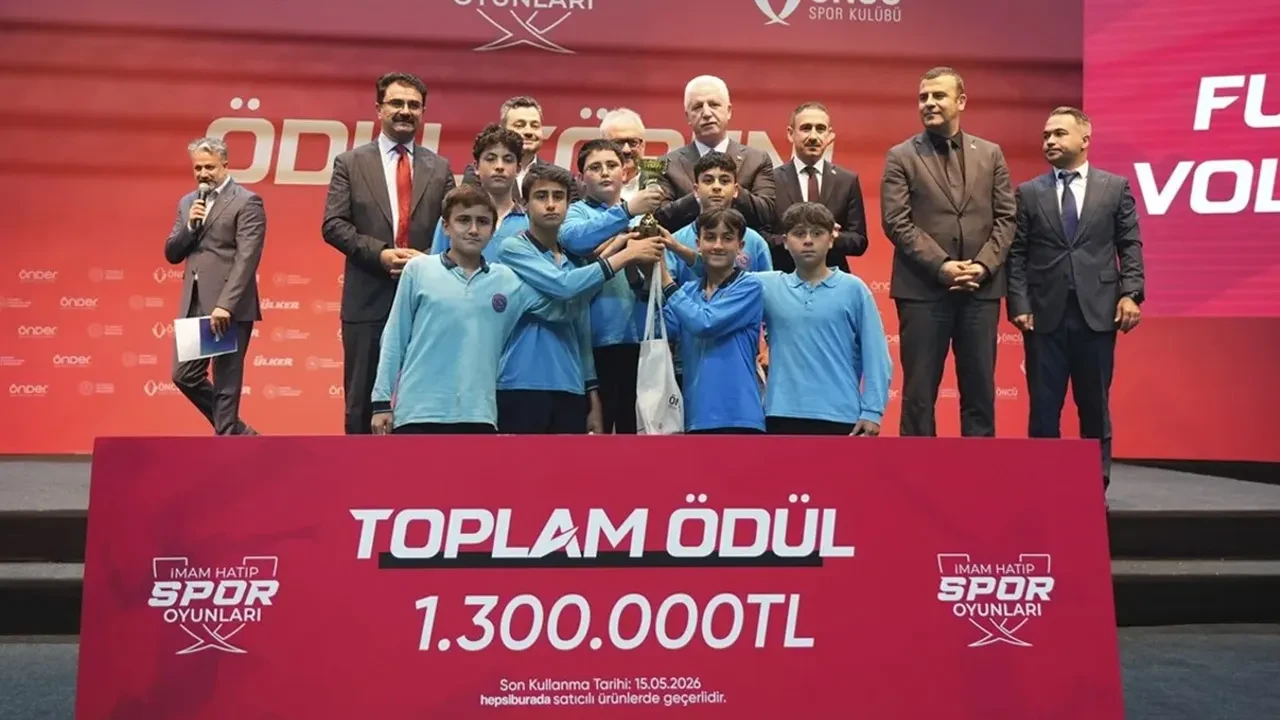 15. spor oyunlarında ödüller sahibini buldu