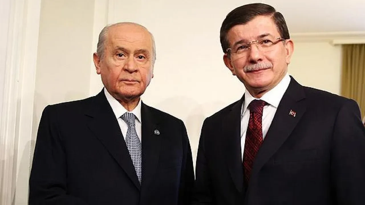 Ahmet Davutoğlu Devlet Bahçeli'ye teşekkür etti