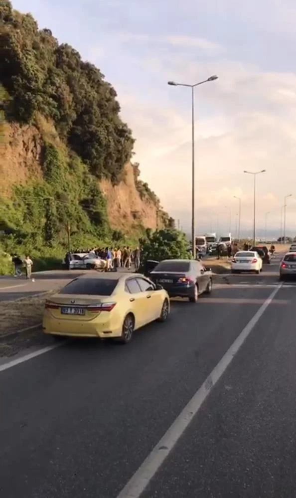 Zonguldak’ta meydana gelen kaza da aynı aileden 4 kişi yaralandı!