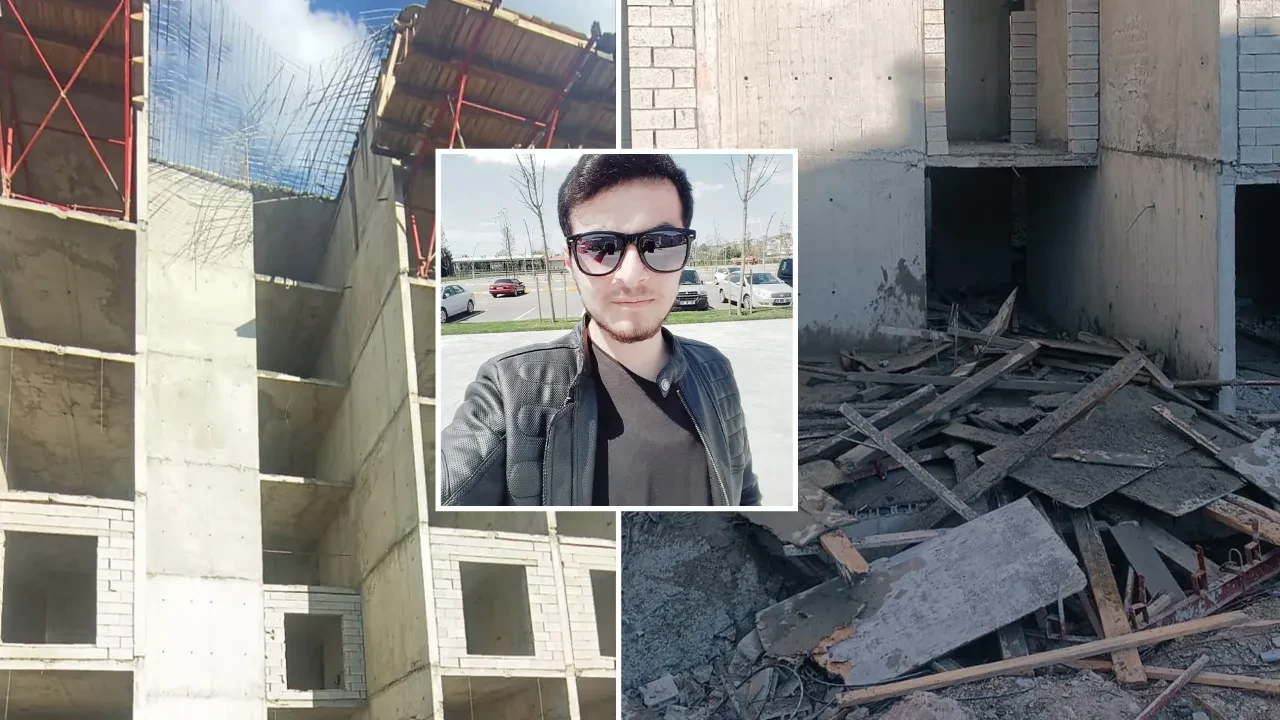 Kahramanmaraş'ta inşaattan düşen işçi hayatını kaybetti