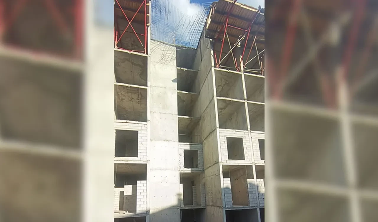 Kahramanmaraş'ta inşaattan düşen işçi hayatını kaybetti