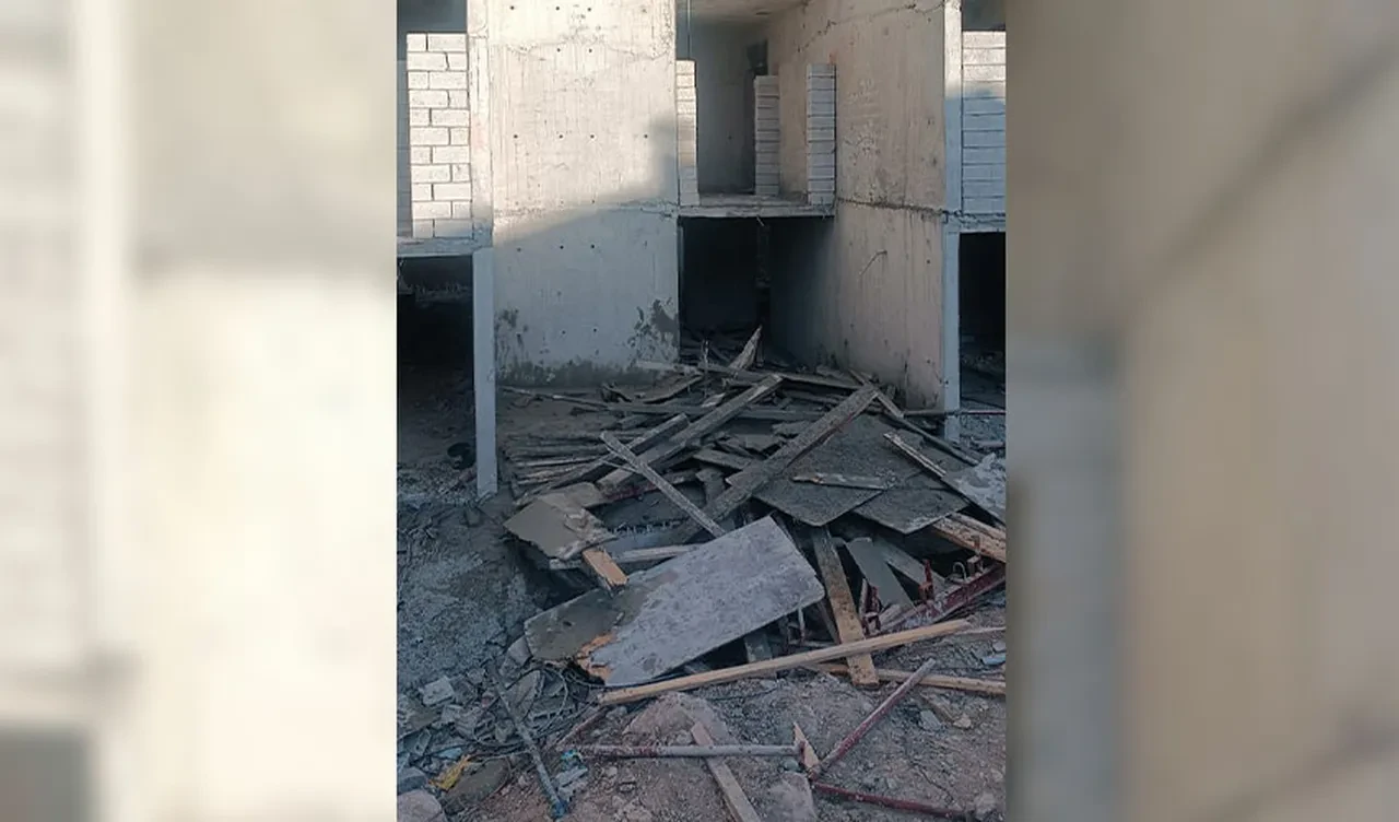 Kahramanmaraş'ta inşaattan düşen işçi hayatını kaybetti