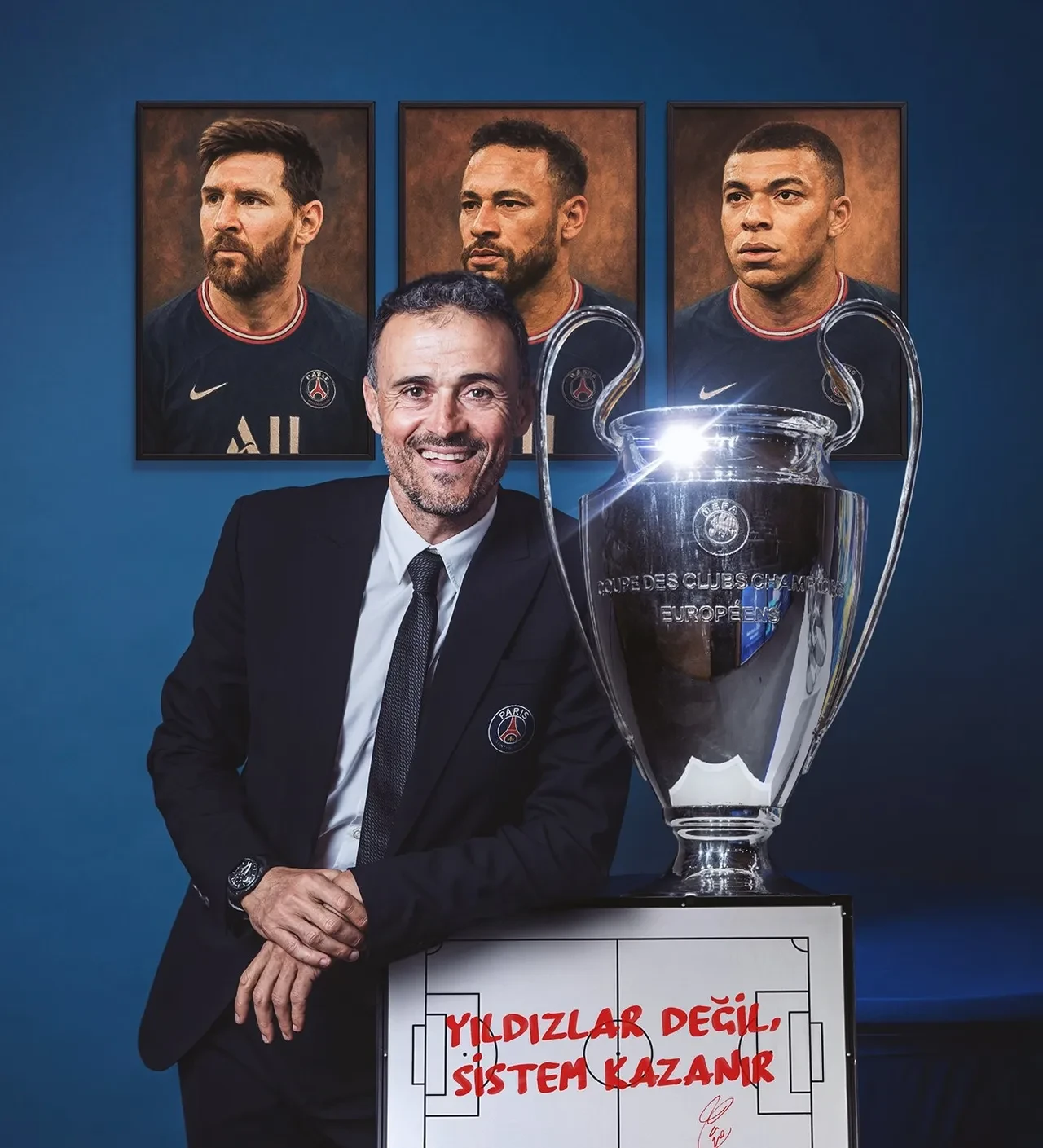PSG şampiyon oldu: Inter finalde hezimete uğradı! 