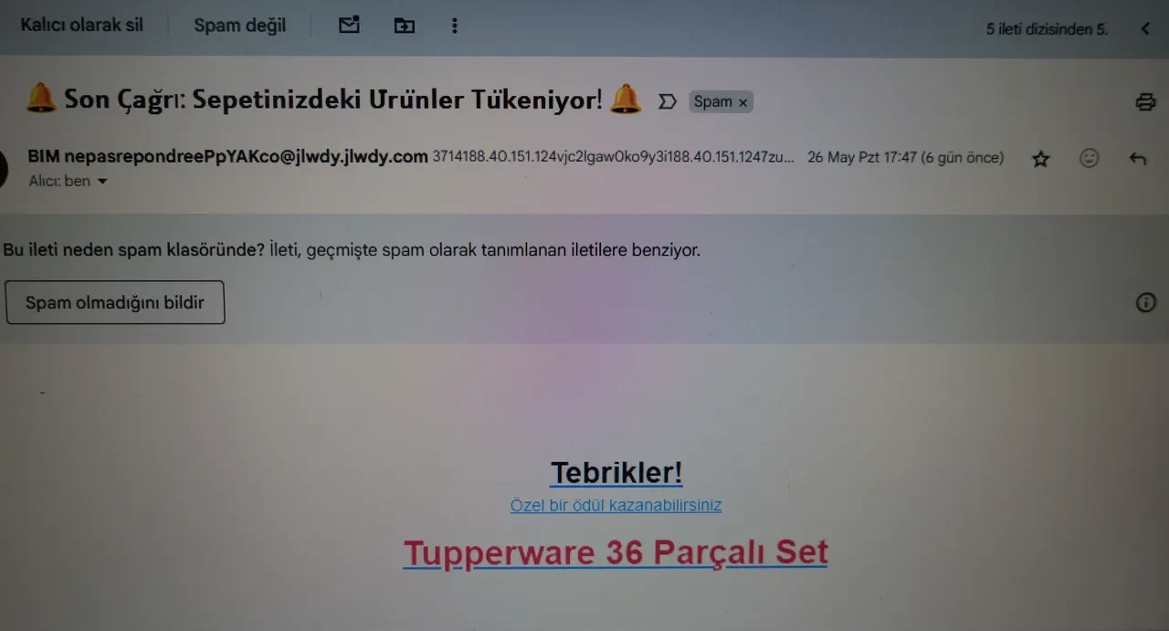 Telefon ve maillerinize gelen bu mesajlara kanmayın! Dolandırıcıların yeni yöntemine dikkat