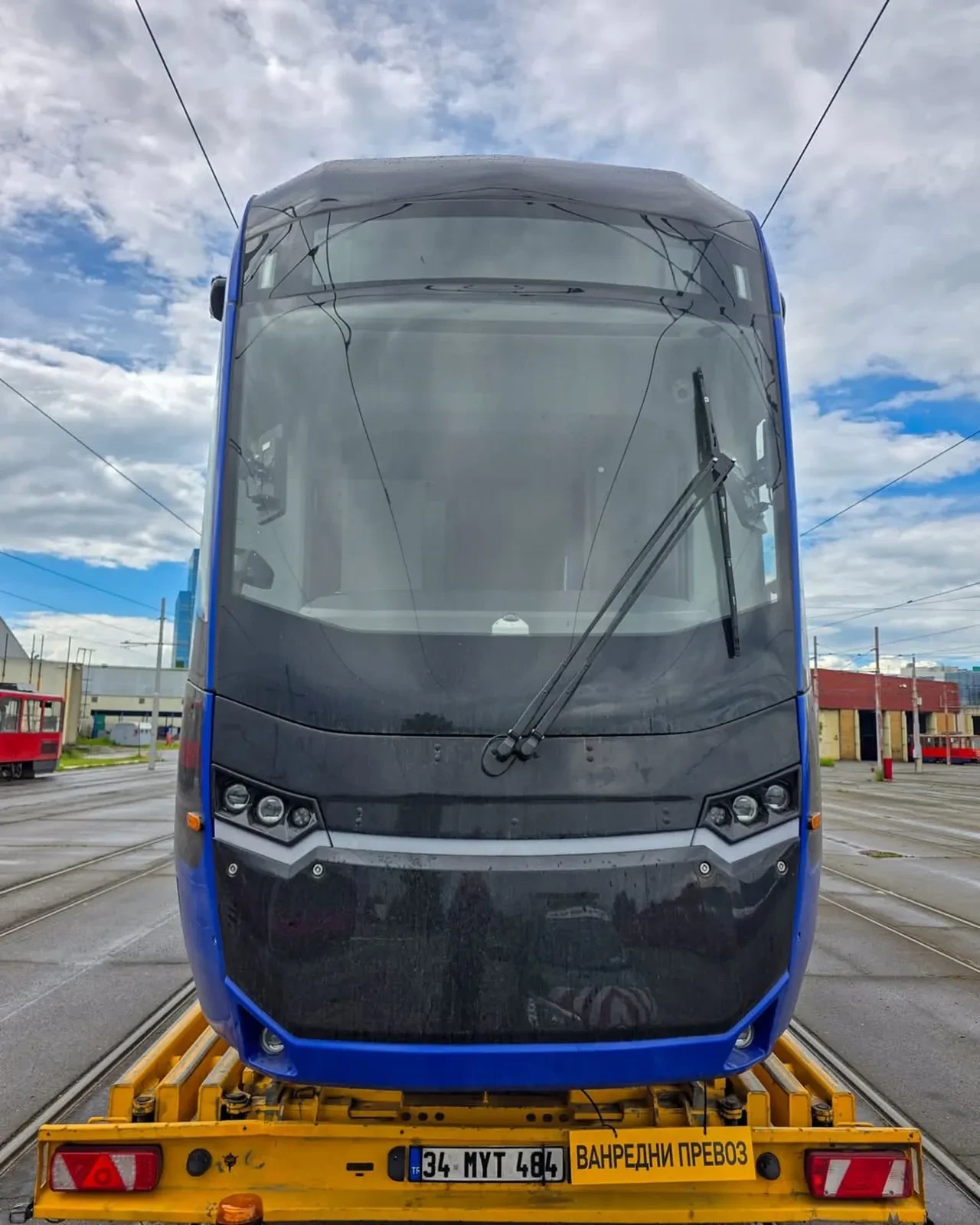 Türk yapımı tramvaylar Belgrad'a ulaştı