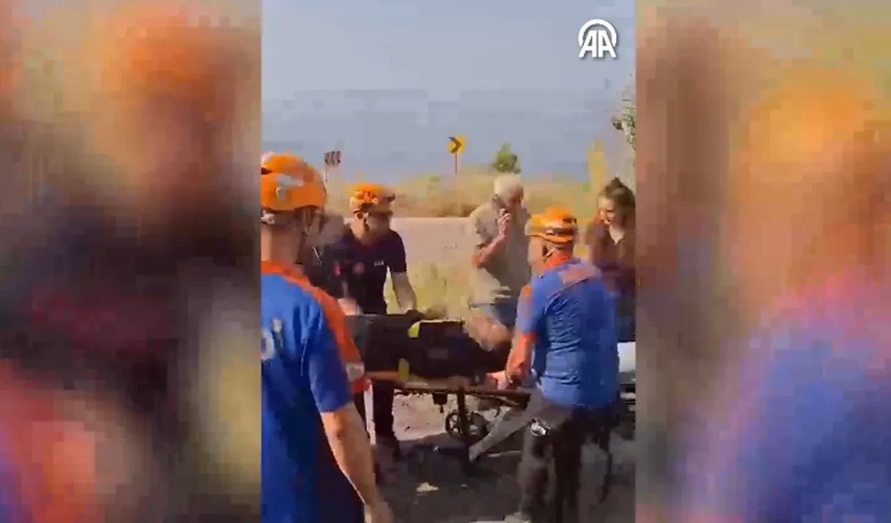 İzmir'de yamaç paraşütü kazası: 75 yaşındaki pilot yaralandı