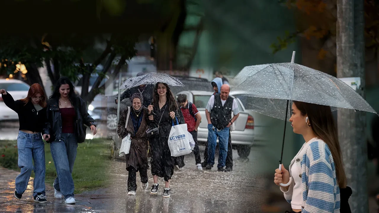 Meteoroloji'den yağmur uyarısı: 10 ilde sağanak etkili olacak